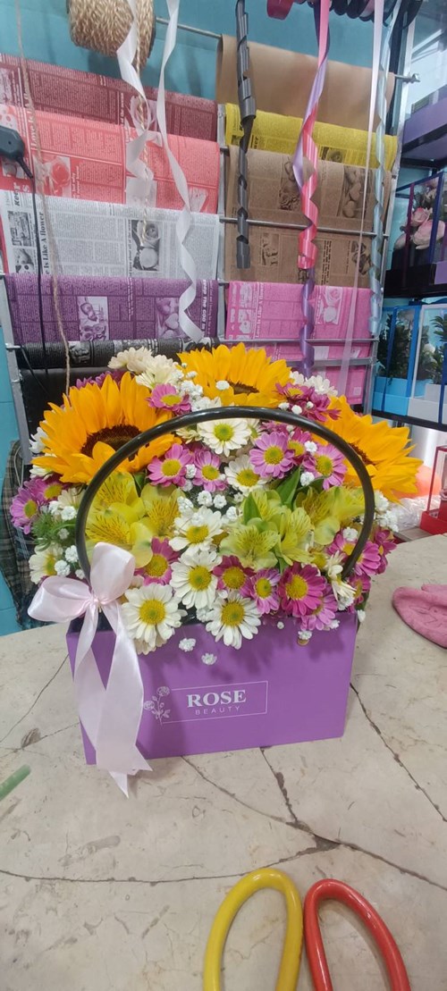 باکس گل طبیعی